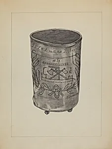 Pewter Beaker