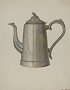 Pewter Coffee Pot