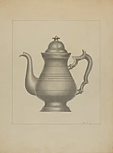Pewter Coffee Pot