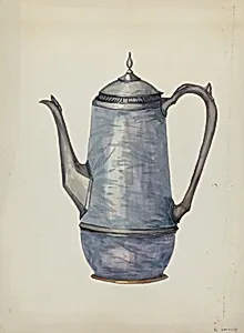 Pewter Coffee Pot