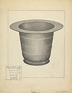 Pewter Commode Form