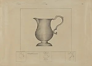 Pewter Creamer