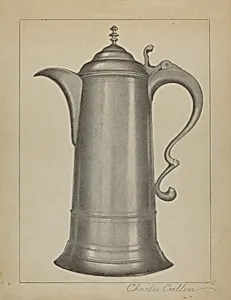 Pewter Flagon