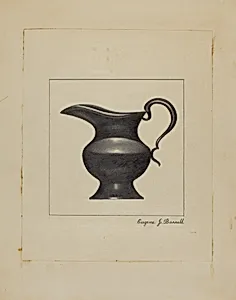 Pewter Pitcher
