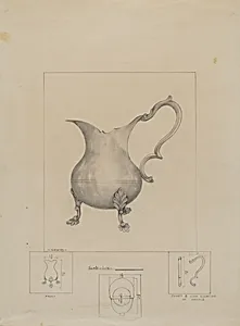 Pewter Pitcher