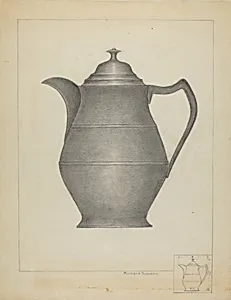 Pewter Pitcher