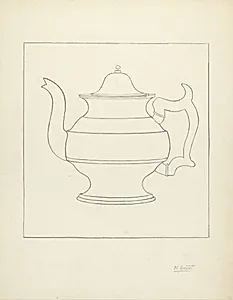 Pewter Pitcher