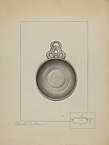 Pewter Porringer