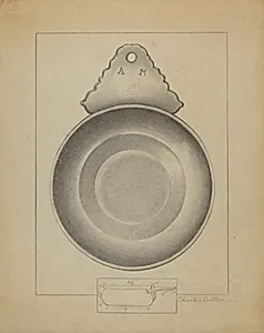 Pewter Porringer