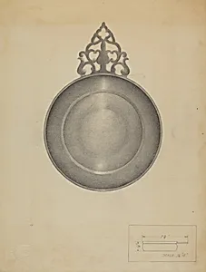 Pewter Porringer
