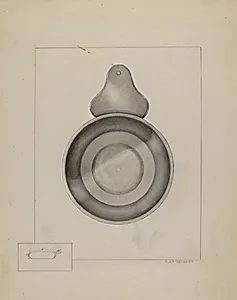Pewter Porringer