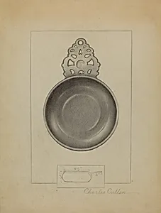 Pewter Porringer