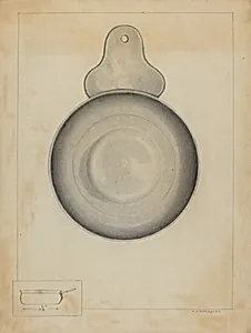 Pewter Porringer