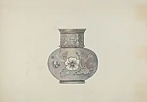 Pewter Spoon Holder