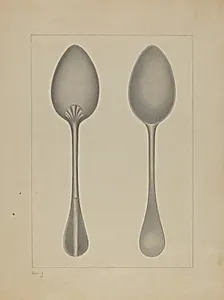 Pewter Spoon