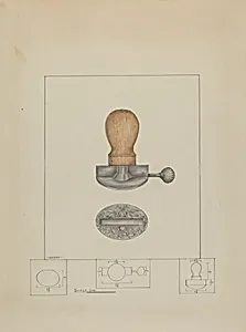 Pewter Stamp