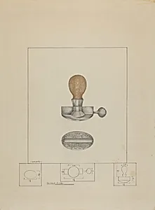 Pewter Stamp