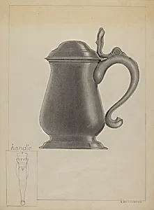 Pewter Tankard