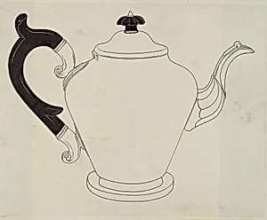 Pewter Teapot