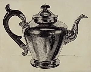 Pewter Teapot