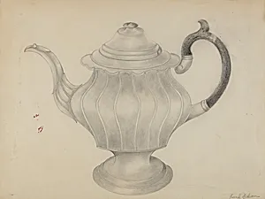 Pewter Teapot