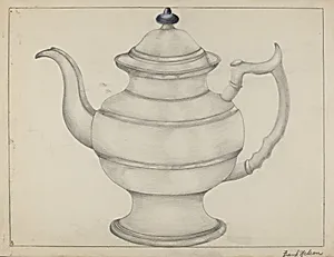 Pewter Teapot