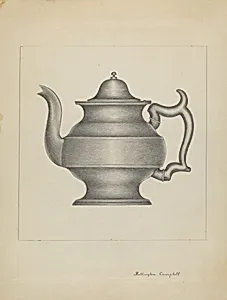Pewter Teapot