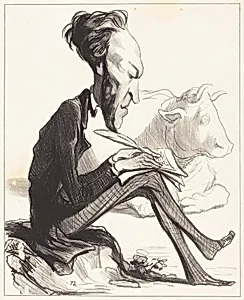 Ph. Auguste Demesmay by Honoré Daumier