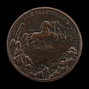 Philip as Apollo in a Chariot Drawn across the Sky by Four Horses [reverse]