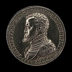 Philip II, 1527-1598, King of Spain 1556 [obverse]