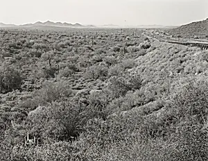 Phoenix, I-17 and Pioneer Road, Area to be Subdivided Within the Year, Looking South