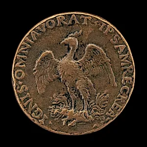 Phoenix on a Burning Pyre [reverse]