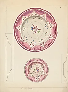 Pie Plate and Cup Plate