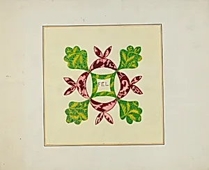 Pieced Autograph Quilt (1 Piece)