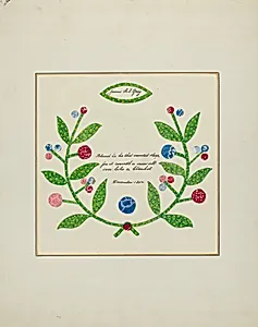 Pieced Autograph Quilt (1 Piece)