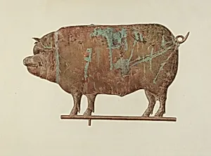 Pig Weather Vane