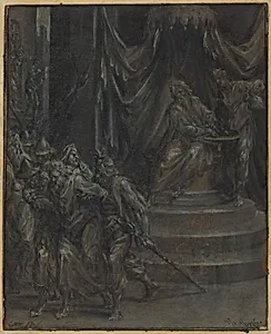 Pilate Washing His Hands as Christ Is Led Away