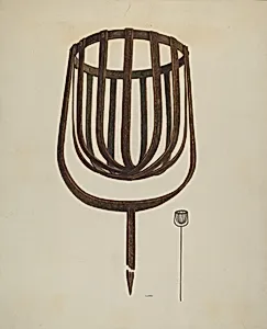 Pine Knot Flare Holder
