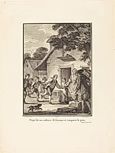 Piqué de ma raillerie, il s'évertue et remporte le prix
