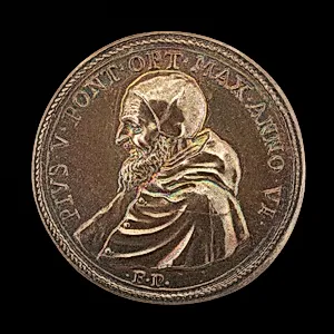 Pius V (Michele Ghislieri, 1504-1572), Pope 1566 [obverse]