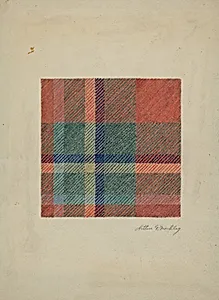 Plaid Woolen Blanket