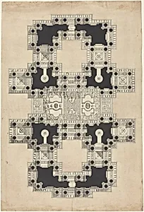 Plan for a Decorated Ceiling