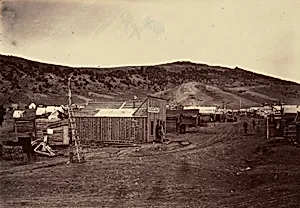 Plate 29. Bear River City, near the Coal Fields by Andrew Joseph Russell