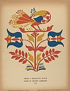 Plate 4: From Portfolio "Folk Art of Rural Pennsylvania" by American 20th Century