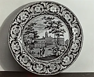 Plate - "City Hall, New York"