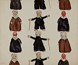 Plate of Dolls
