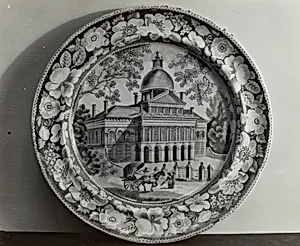 Plate - "State House, Boston"