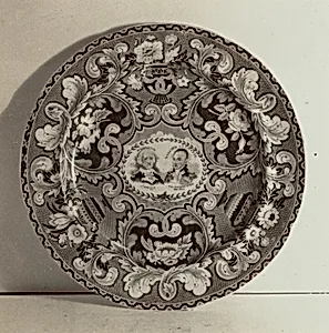 Plate - "Washington and Lafayette"