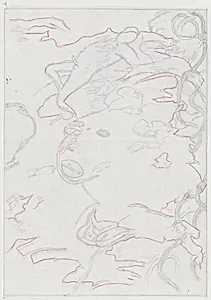 Pontchartrain [preparatory drawing for panel B]