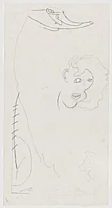 Pontchartrain [preparatory drawing for panel C]